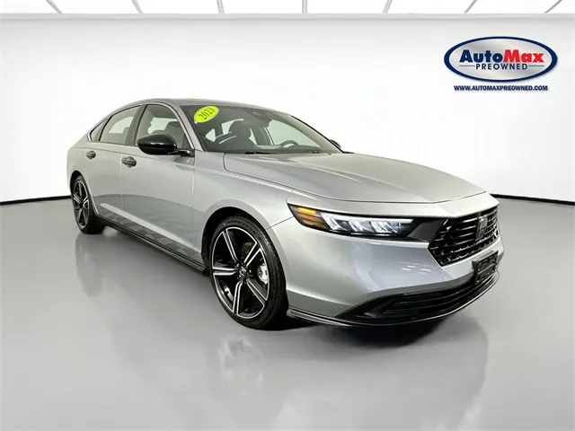 Silver 2023 Honda Accord Hybrid Sport for sale in Framingham, MA