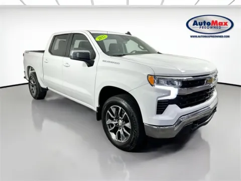 White 2022 Chevrolet Silverado 1500 LT for sale in Framingham, MA