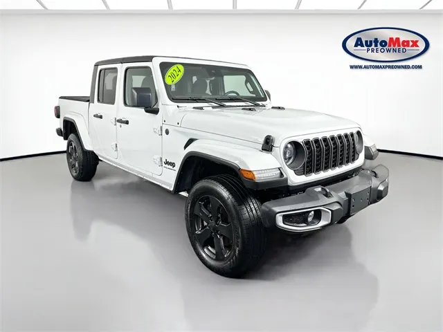 White 2024 Jeep Gladiator Sport for sale in Framingham, MA