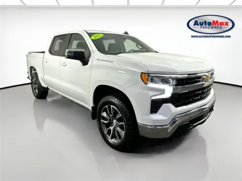 White 2022 Chevrolet Silverado 1500 LT for sale in Framingham, MA