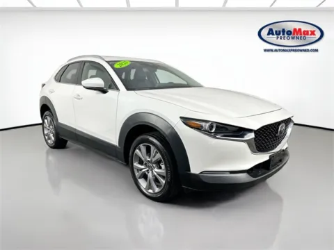 White 2022 Mazda CX-30 2.5 S Preferred Package for sale in Framingham, MA