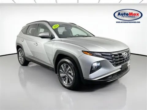 Silver 2024 Hyundai Tucson Hybrid Blue for sale in Framingham, MA