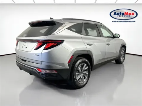 Photos of 2024 Hyundai Tucson Hybrid Blue for sale in Framingham, MA at AutoMax Preowned Framingham