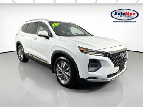White 2020 Hyundai Santa Fe Limited for sale in Framingham, MA