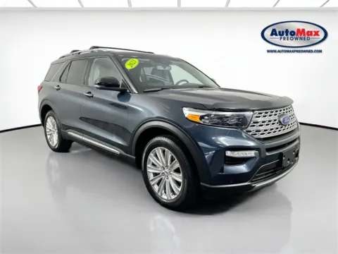 Blue 2023 Ford Explorer Limited for sale in Framingham, MA