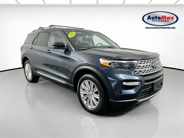 Blue 2023 Ford Explorer Limited for sale in Framingham, MA