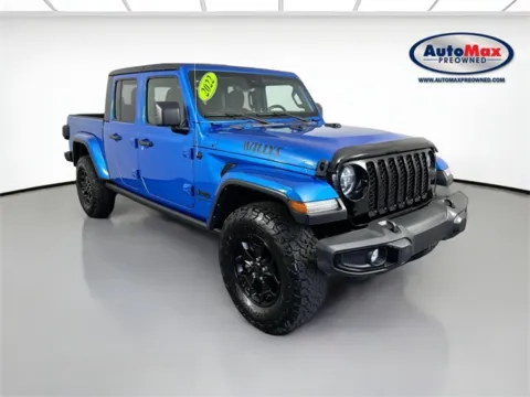 Blue 2022 Jeep Gladiator Willys for sale in Framingham, MA