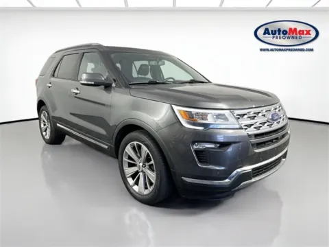 Gray 2018 Ford Explorer Limited for sale in Framingham, MA