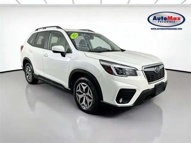 White 2021 Subaru Forester Premium for sale in Framingham, MA