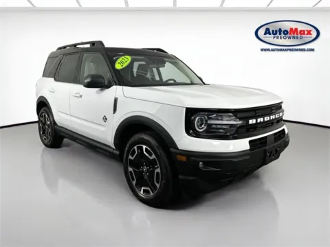 White 2023 Ford Bronco Sport Outer Banks for sale in Framingham, MA