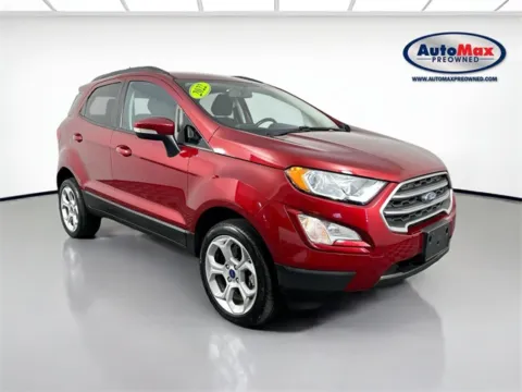 Red 2022 Ford EcoSport SE for sale in Framingham, MA
