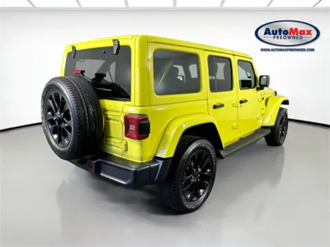 Photos of 2023 Jeep Wrangler Sahara 4xe for sale in Framingham, MA at AutoMax Preowned Framingham