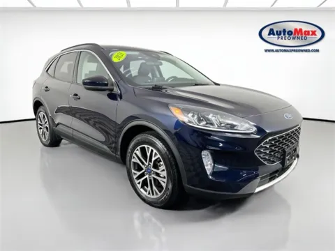 Blue 2021 Ford Escape Hybrid SEL for sale in Framingham, MA