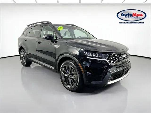 Black 2022 Kia Sorento X-Line EX for sale in Framingham, MA