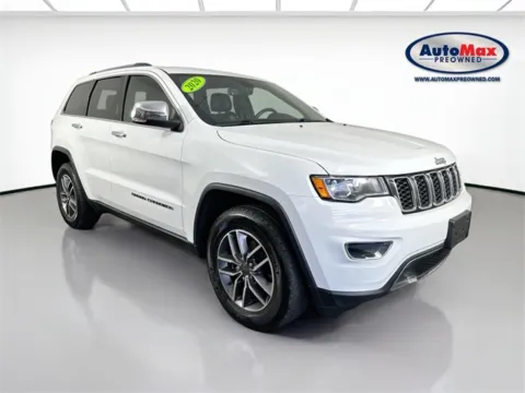 White 2020 Jeep Grand Cherokee Limited for sale in Framingham, MA
