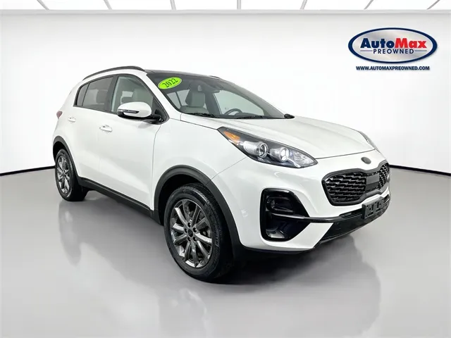 White 2022 Kia Sportage Nightfall for sale in Framingham, MA