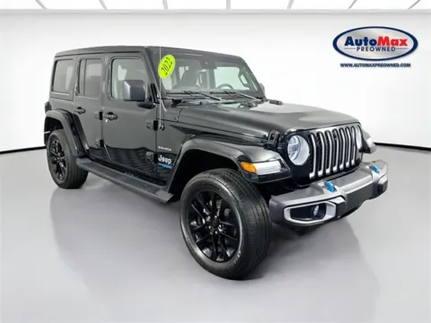 Sahara Used 2023 Jeep Wrangler Sahara 4xe for sale in Framingham