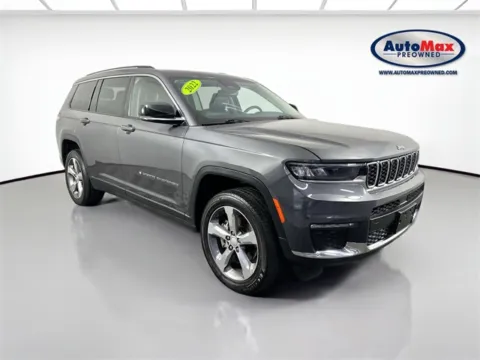 Gray 2022 Jeep Grand Cherokee L Limited for sale in Framingham, MA