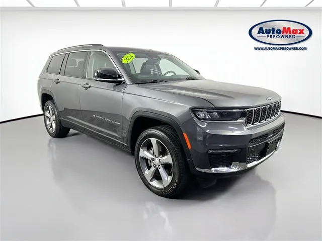 Gray 2022 Jeep Grand Cherokee L Limited for sale in Framingham, MA