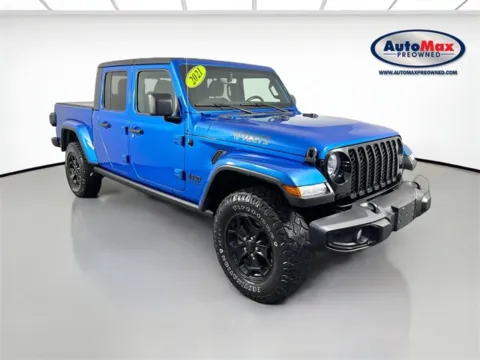 Blue 2021 Jeep Gladiator Willys for sale in Framingham, MA