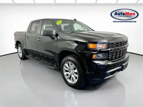 Black 2019 Chevrolet Silverado 1500 Custom for sale in Framingham, MA