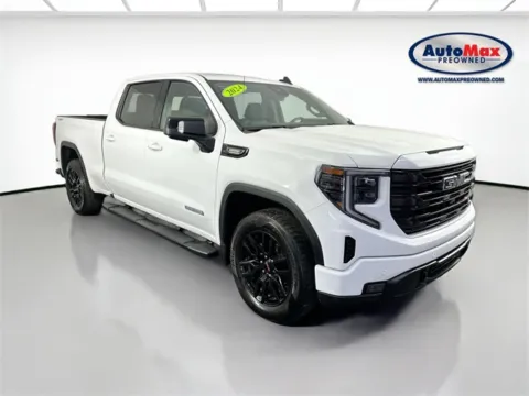 White 2024 GMC Sierra 1500 Elevation for sale in Framingham, MA