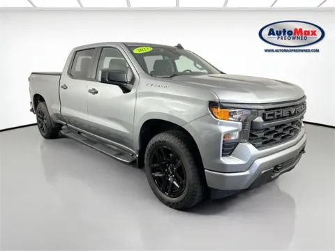 Gray 2023 Chevrolet Silverado 1500 Custom for sale in Framingham, MA