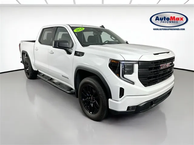 White 2024 GMC Sierra 1500 Elevation for sale in Framingham, MA