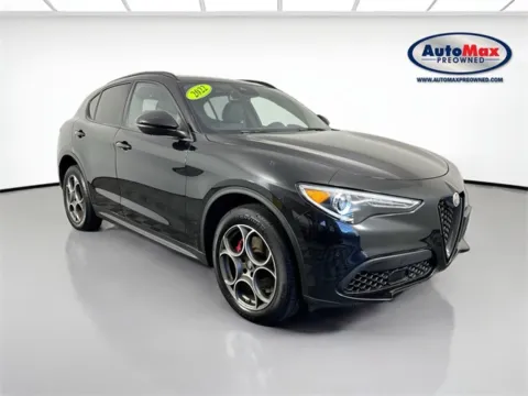 Black 2022 Alfa Romeo Stelvio Sprint for sale in Framingham, MA