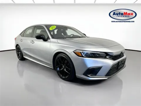Silver 2022 Honda Civic Sport for sale in Framingham, MA