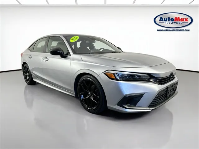 Silver 2022 Honda Civic Sport for sale in Framingham, MA