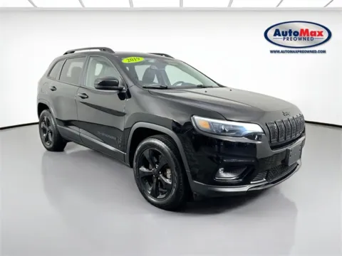 Black 2019 Jeep Cherokee Altitude for sale in Framingham, MA