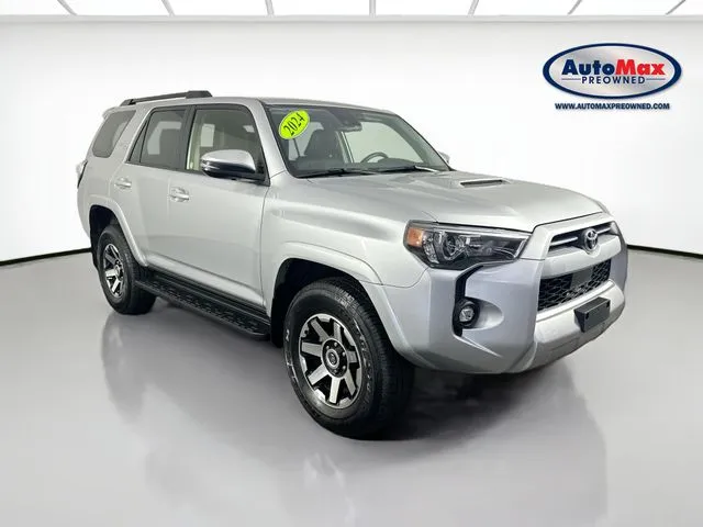 Silver 2024 Toyota 4Runner TRD Off-Road Premium for sale in Framingham, MA