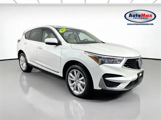White 2021 Acura RDX SH-AWD for sale in Framingham, MA