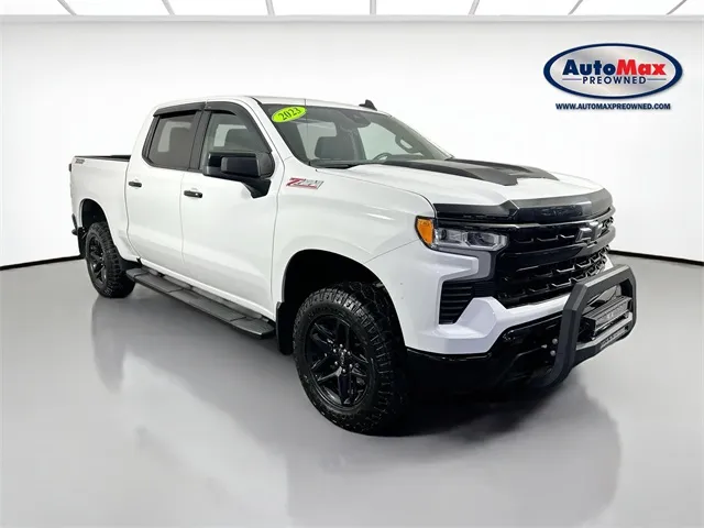 White 2023 Chevrolet Silverado 1500 LT Trail Boss for sale in Framingham, MA
