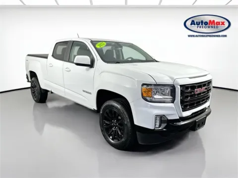 White 2022 GMC Canyon Elevation for sale in Framingham, MA