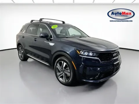 Blue 2022 Kia Sorento Plug-In Hybrid SX for sale in Framingham, MA