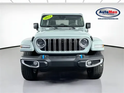 Photos of 2024 Jeep Wrangler Sahara 4xe for sale in Framingham, MA at AutoMax Preowned Framingham