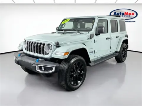 Another view of 2024 Jeep Wrangler Sahara 4xe for sale in Framingham, MA at AutoMax Preowned Framingham