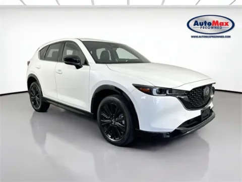 White 2022 Mazda CX-5 2.5 Turbo for sale in Framingham, MA