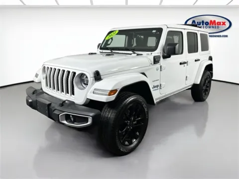 More photos of 2021 Jeep Wrangler Unlimited Sahara 4xe at AutoMax Preowned Framingham, MA