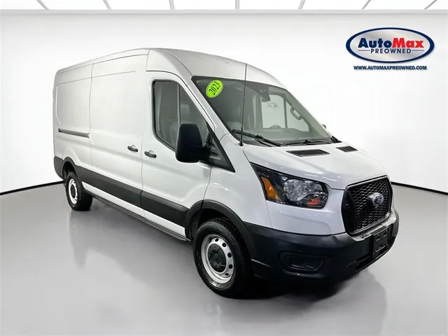 White 2023 Ford Transit-250 148" Medium Roof for sale in Framingham, MA