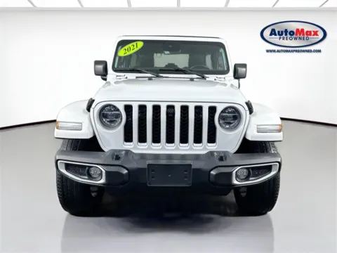 Photos of 2021 Jeep Wrangler Unlimited Sahara 4xe for sale in Framingham, MA at AutoMax Preowned Framingham