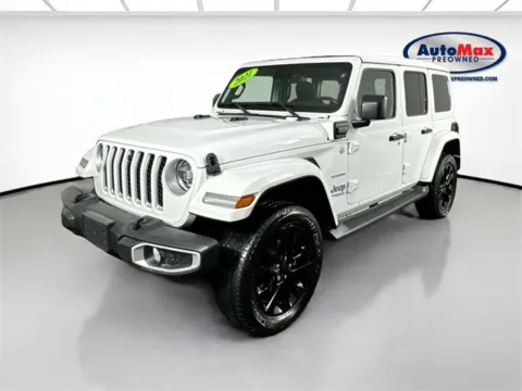 Another view of 2021 Jeep Wrangler Unlimited Sahara 4xe for sale in Framingham, MA at AutoMax Preowned Framingham