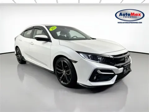 White 2021 Honda Civic Sport for sale in Framingham, MA