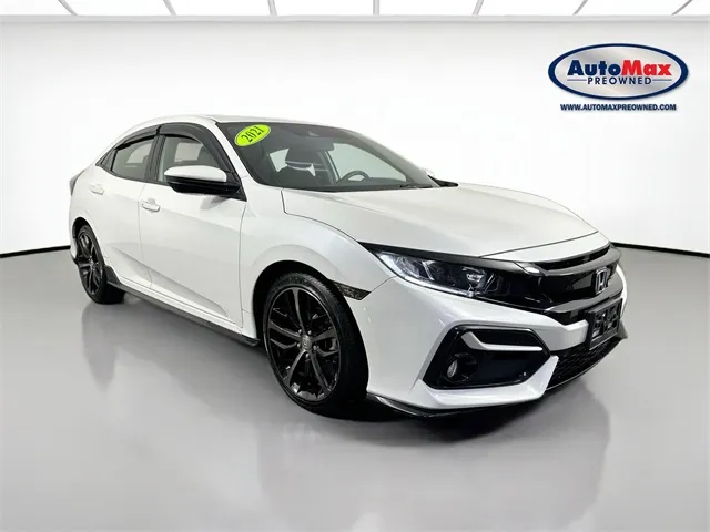 White 2021 Honda Civic Sport for sale in Framingham, MA