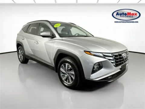 Silver 2024 Hyundai Tucson Hybrid Blue for sale in Framingham, MA