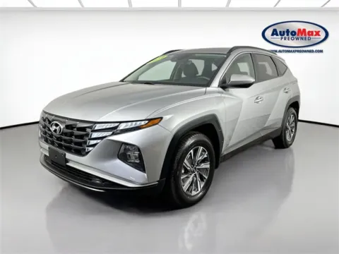 Another view of 2024 Hyundai Tucson Hybrid Blue for sale in Framingham, MA at AutoMax Preowned Framingham