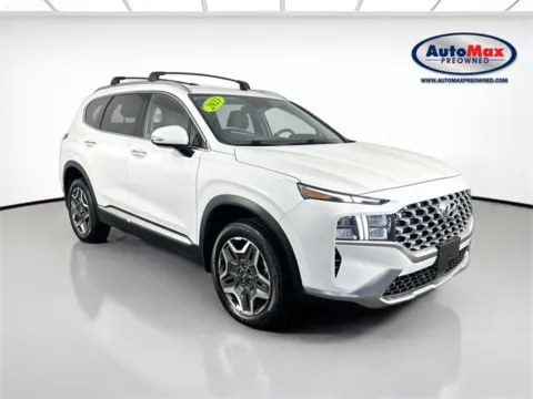 White 2023 Hyundai Santa Fe Plug-In Hybrid SEL Convenience for sale in Framingham, MA