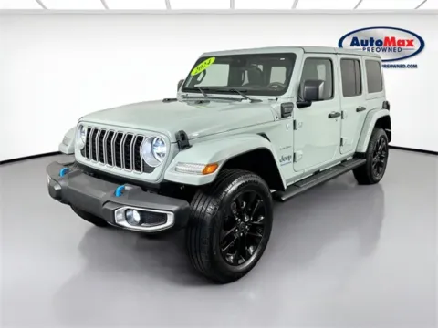 More photos of 2024 Jeep Wrangler Sahara 4xe at AutoMax Preowned Framingham, MA